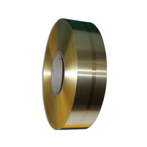 C21000 C2100 CuZn5 H95 brass strip tape coil roil