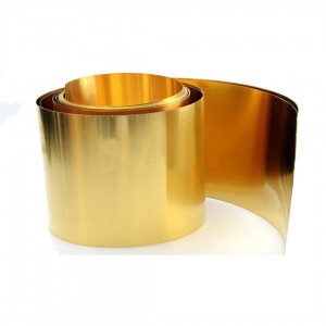 C28000 C2801 CuZn40 H62 brass strip tape